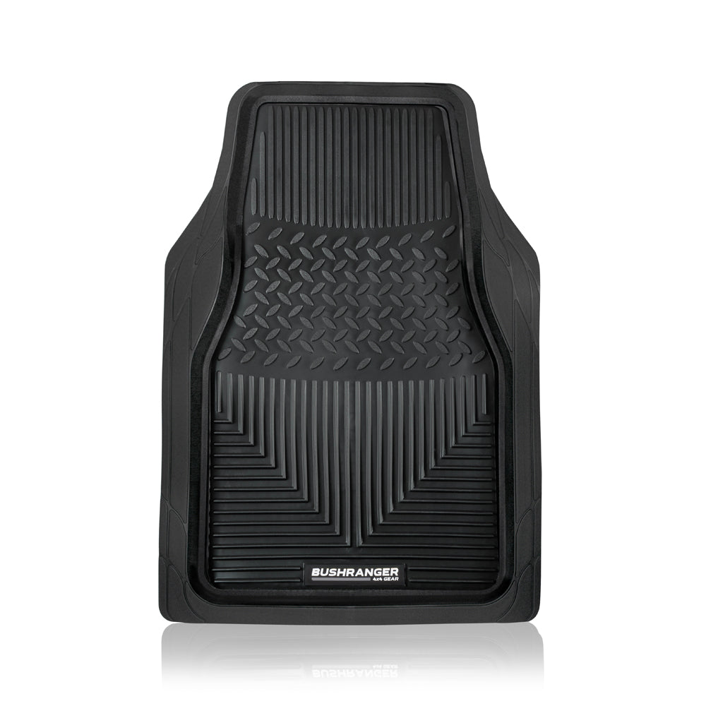 Mud Tamer Floor Mats Front - Black