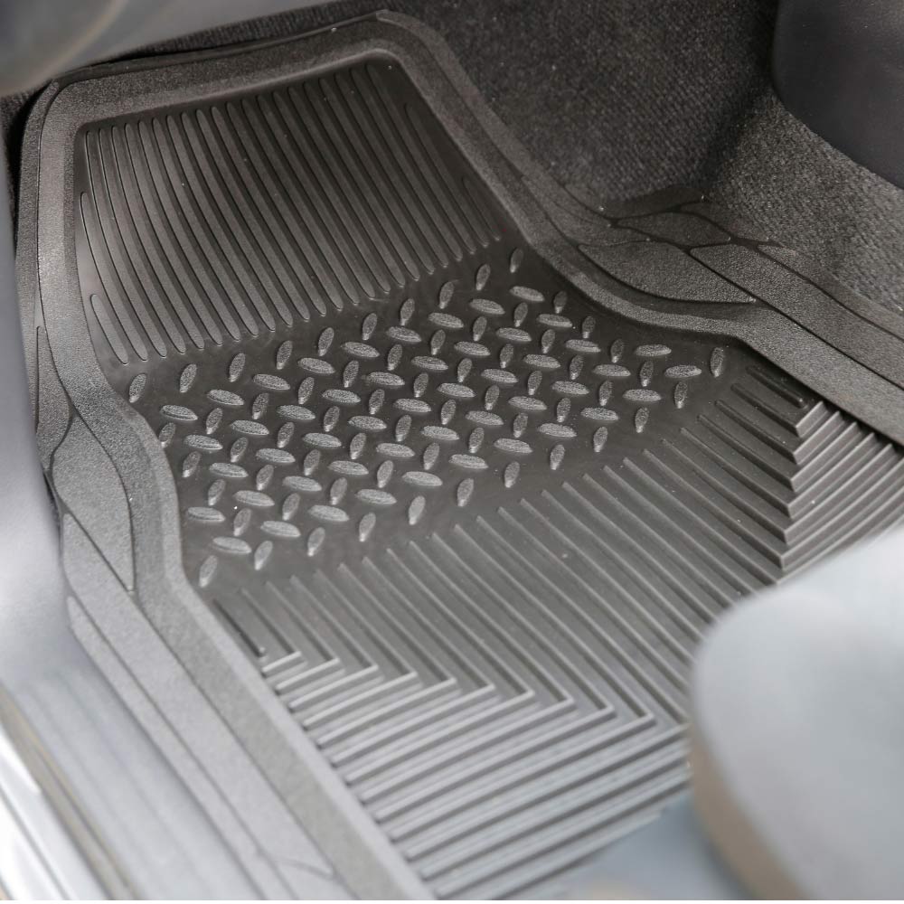 Mud Tamer Floor Mats Front - Black