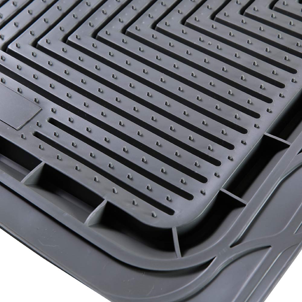 Mud Tamer Floor Mats Rear - Black