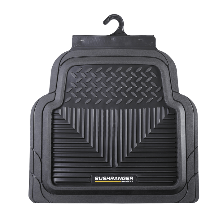 Mud Tamer Floor Mats Rear - Black