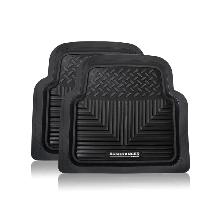 Mud Tamer Floor Mats Rear - Black