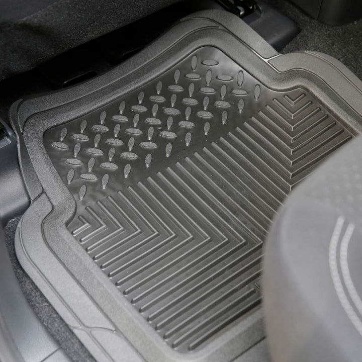 Mud Tamer Floor Mats Rear - Black