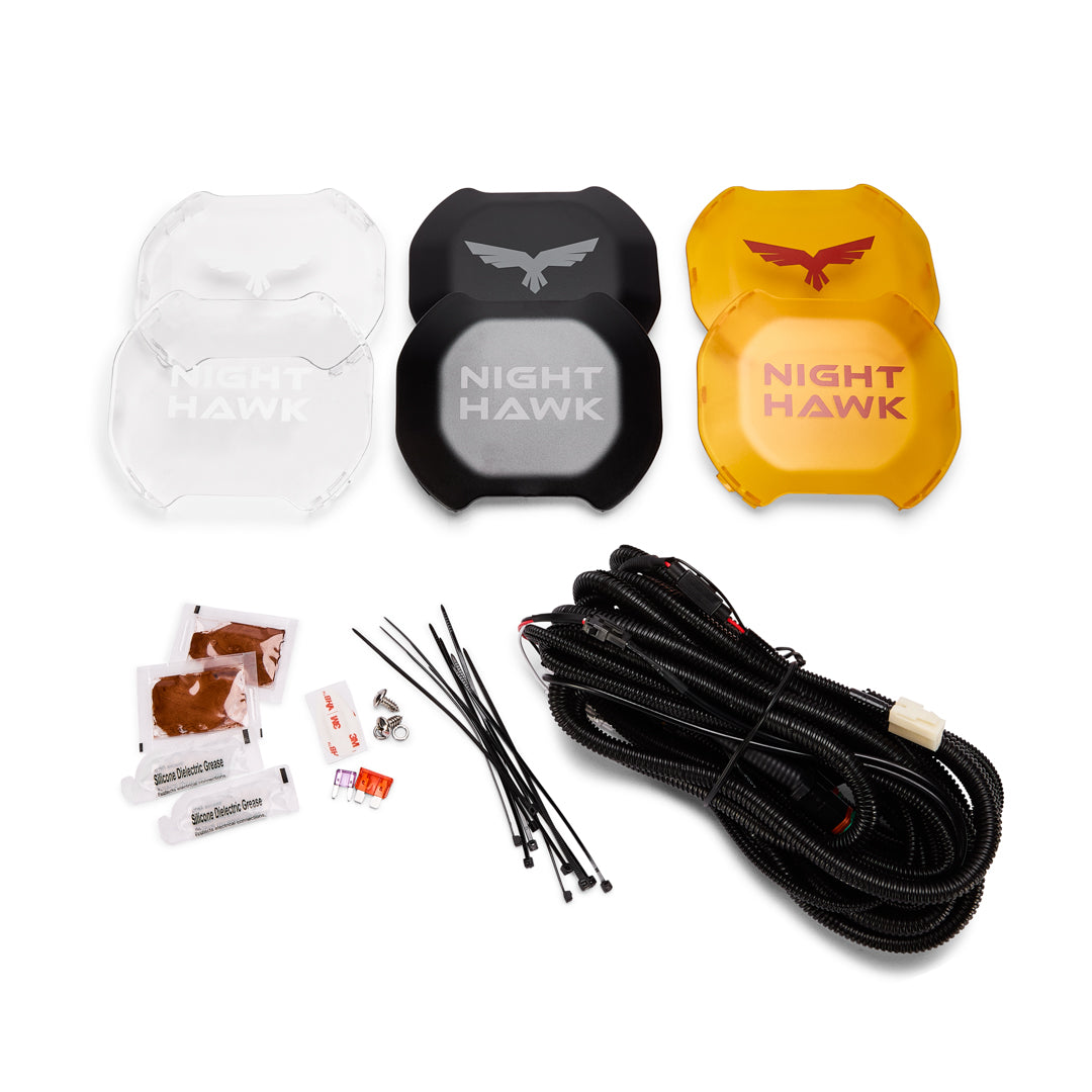 Night Hawk ADV 7″ Driving Light Kit
