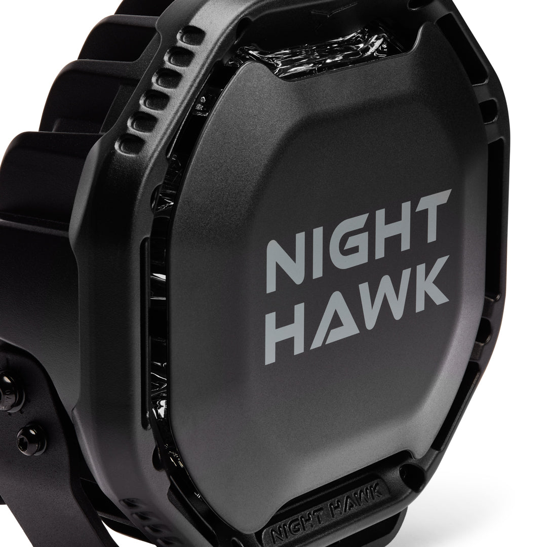 Night Hawk ADV 9" Black Covers - TO SUIT NHA230 Lights
