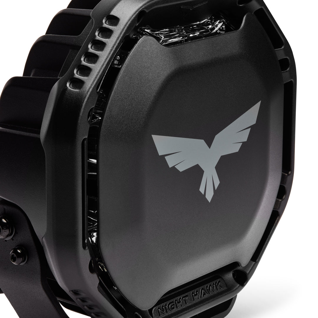Night Hawk ADV 9" Black Covers - TO SUIT NHA230 Lights