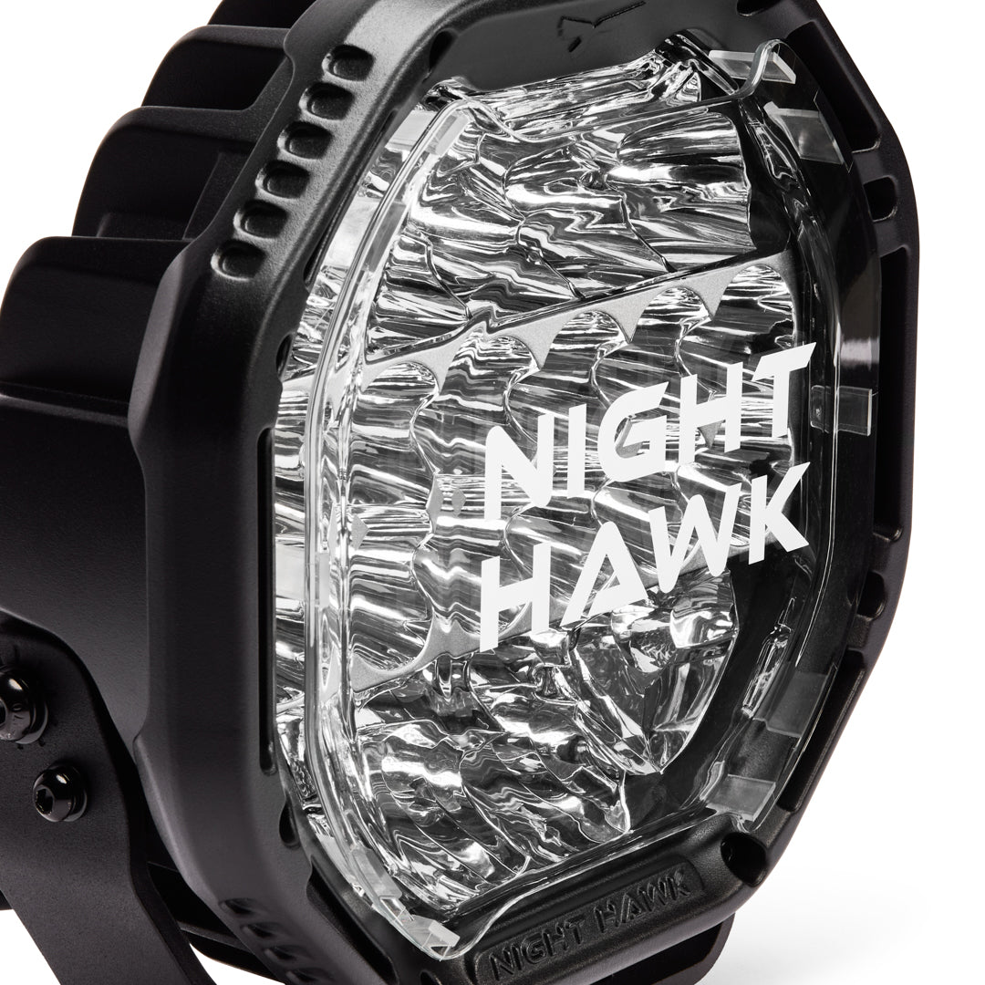 Night Hawk ADV 9" Clear Covers - TO SUIT NHA230 Lights