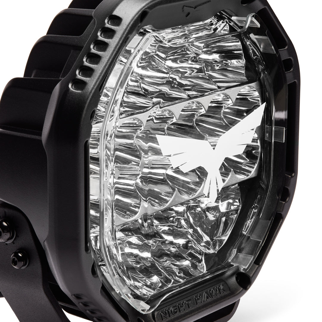 Night Hawk ADV 9" Clear Covers - TO SUIT NHA230 Lights