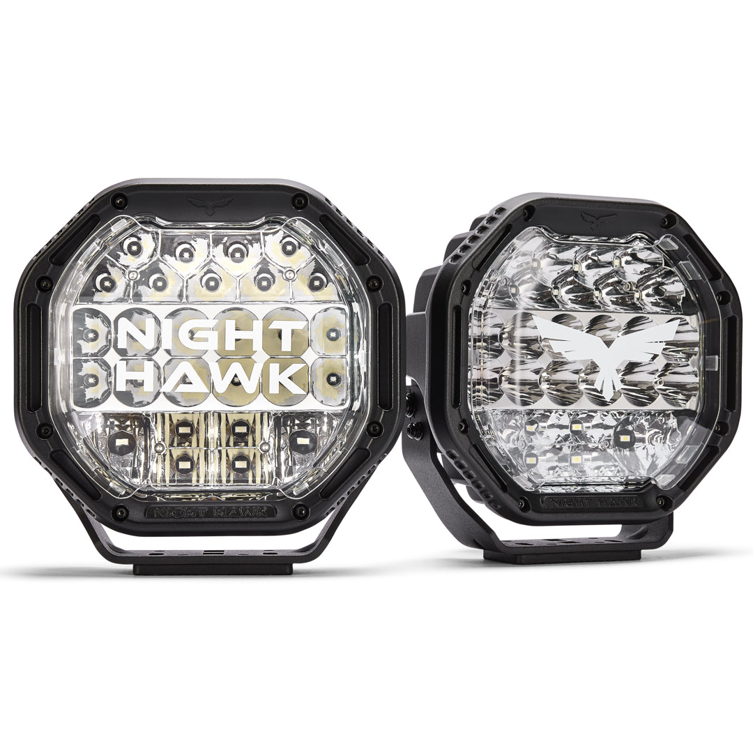 Night Hawk ADV 9" Clear Covers - TO SUIT NHA230 Lights