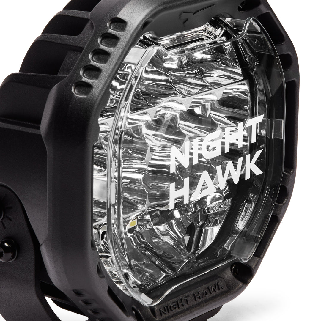 Night Hawk ADV 7" Clear Covers - TO SUIT NHA180 Lights