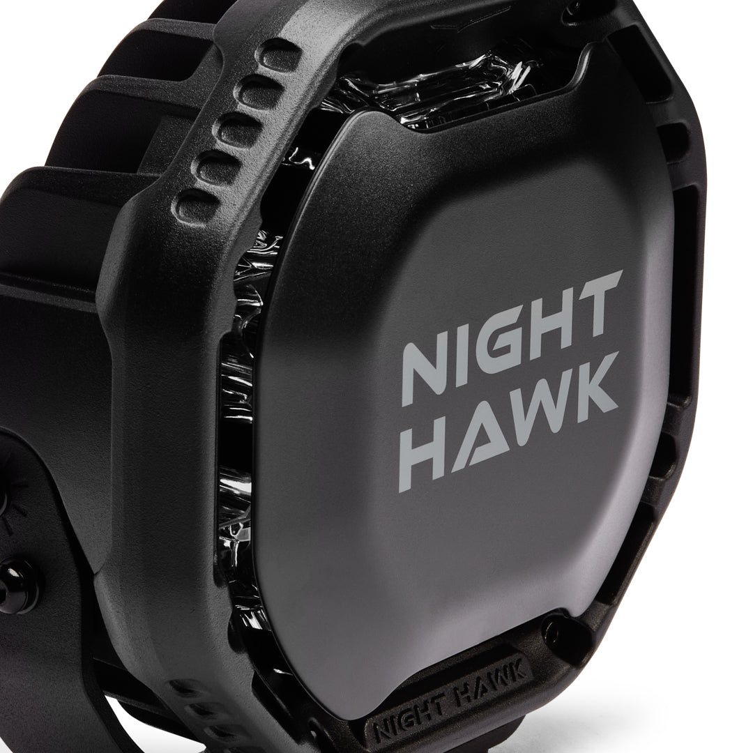 Night Hawk ADV 7" Black Covers - TO SUIT NHA180 Lights