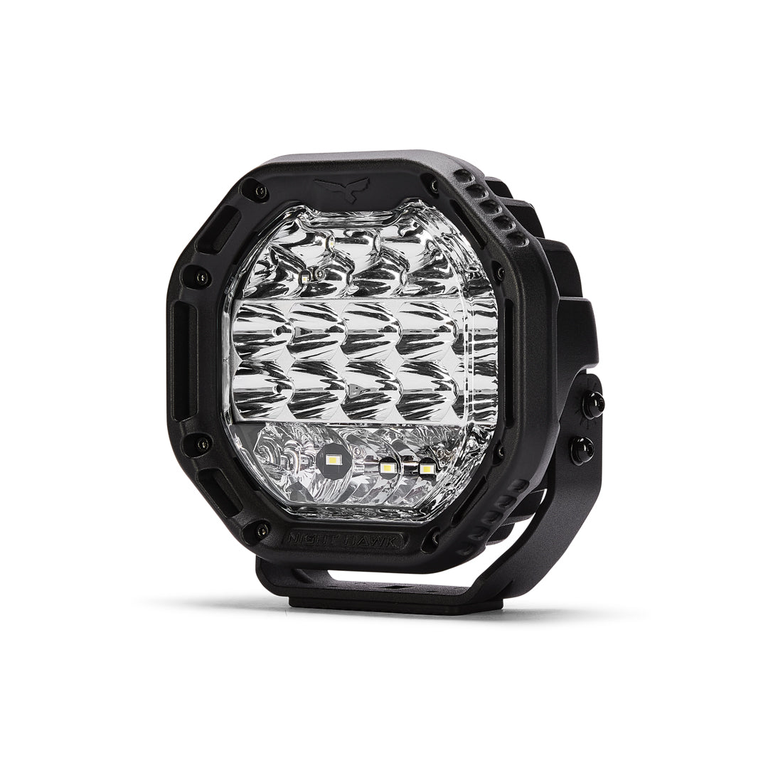 7" Night Hawk ADV Series - Driving Light SINGLE