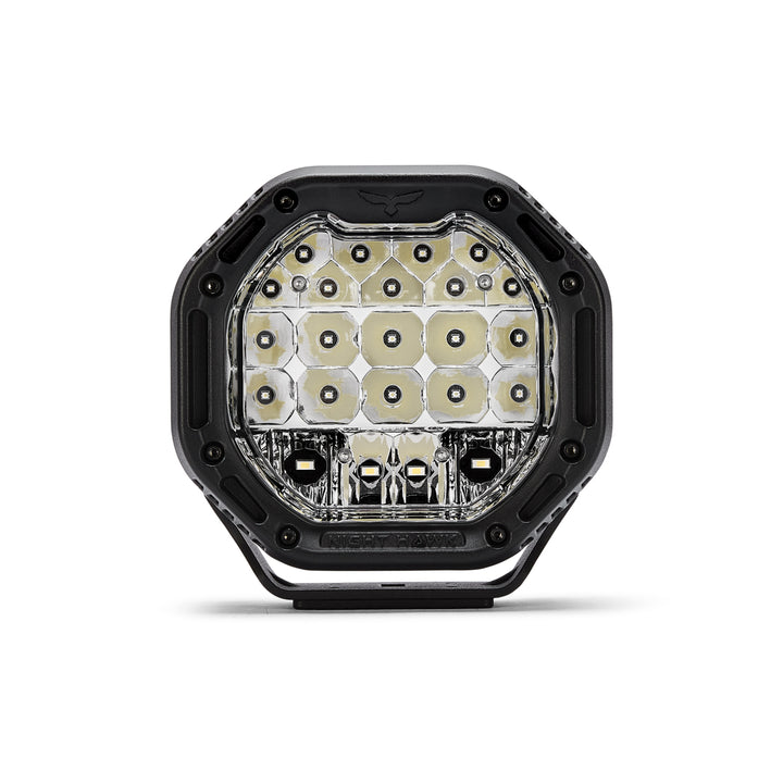 7" Night Hawk ADV Series - Driving Light SINGLE