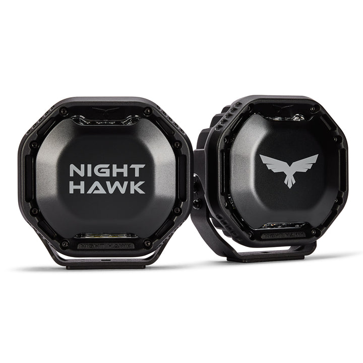 Night Hawk ADV 7" Black Covers - TO SUIT NHA180 Lights