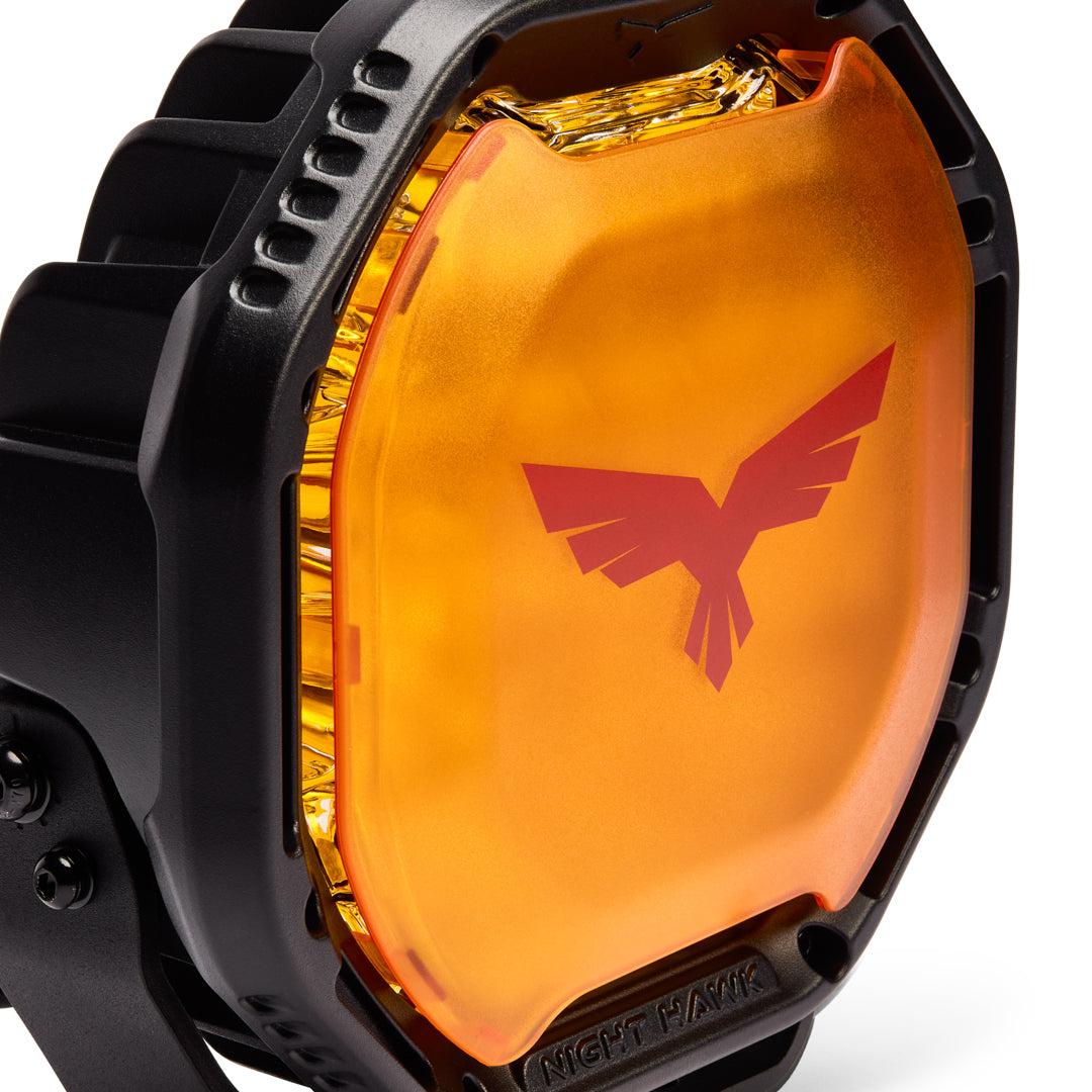 9" Night Hawk ADV Series - Driving Light SINGLE