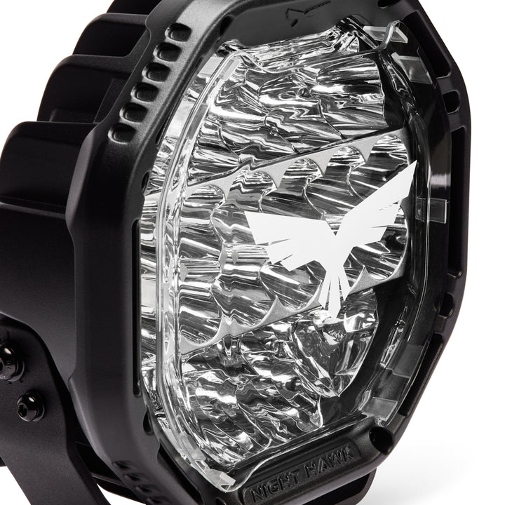 9" Night Hawk ADV Series - Driving Light SINGLE