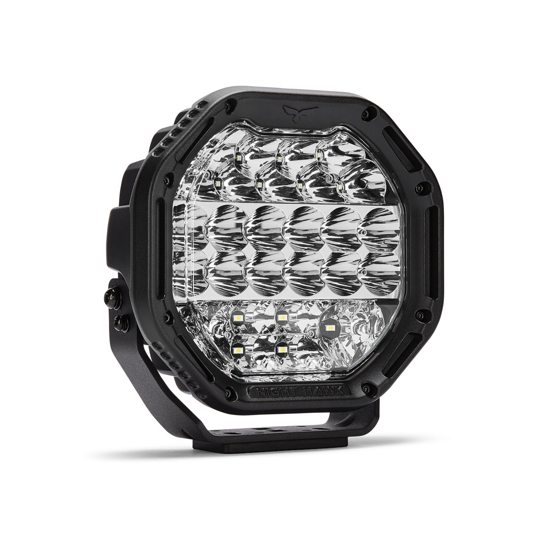 9" Night Hawk ADV Series - Driving Light SINGLE