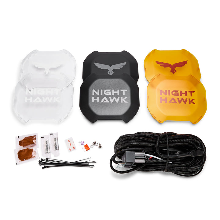 Night Hawk ADV 9″ Driving Light Kit