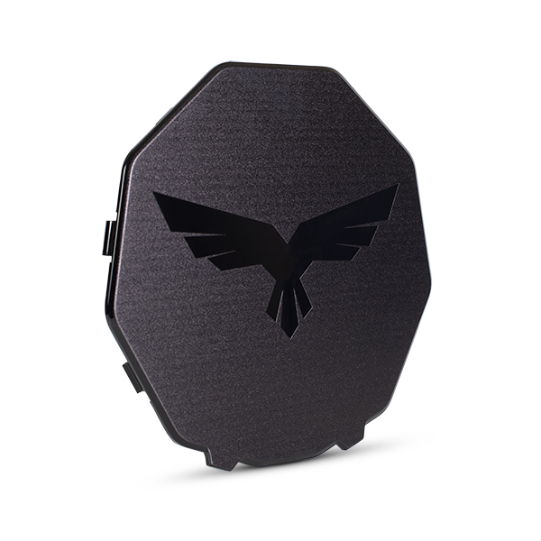 Night Hawk Stealth Black Covers 9"