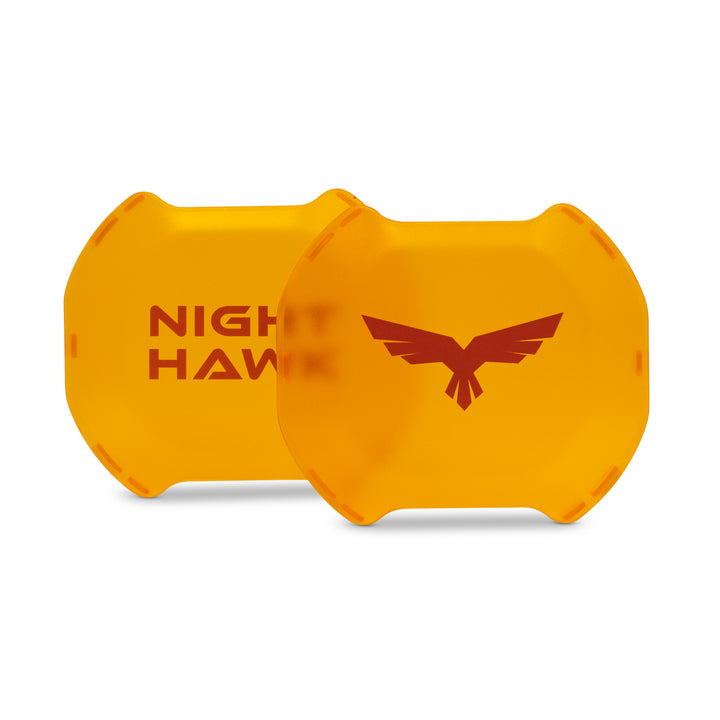 Night Hawk ADV 7" Frosted Amber Covers - TO SUIT NHA180 Lights