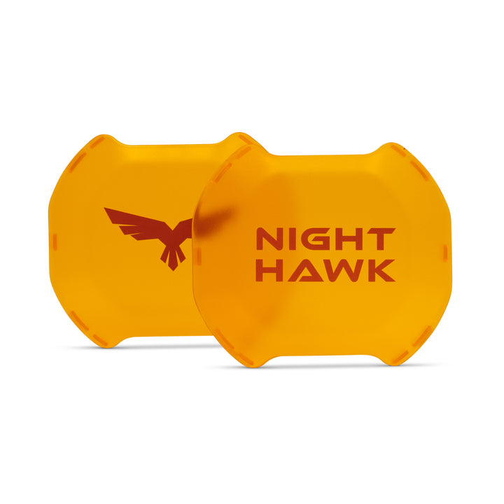 Night Hawk ADV 7" Frosted Amber Covers - TO SUIT NHA180 Lights