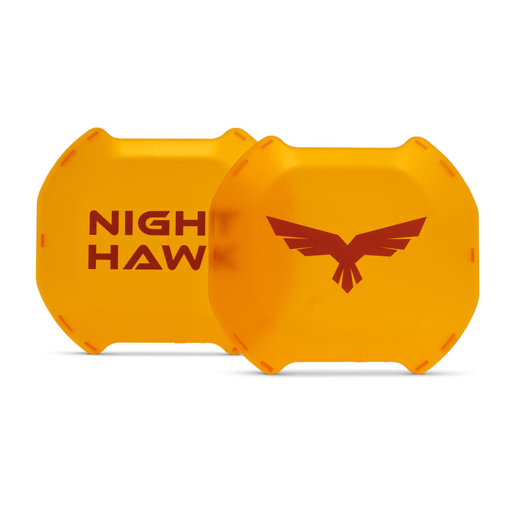 Night Hawk ADV 9" Frosted Amber Covers - TO SUIT NHA230 Lights