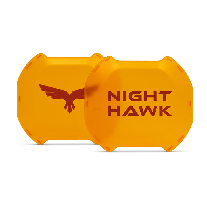 Night Hawk ADV 9" Frosted Amber Covers - TO SUIT NHA230 Lights