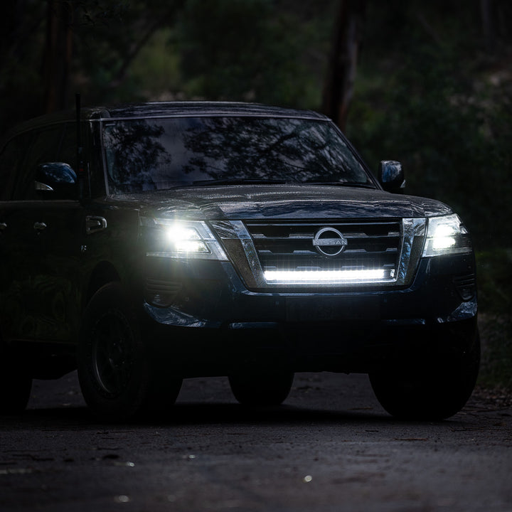 Nissan Patrol (Y62) Behind Grille Light Kit