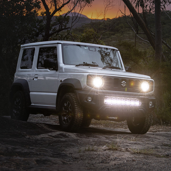 Jc74 Suzuki Jimny (JB74 + JC74) Behind Grille Light Kit – Bushranger 4x4 Gear