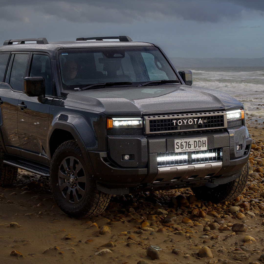 Toyota Prado (250 Series) Behind Grille Light Kit