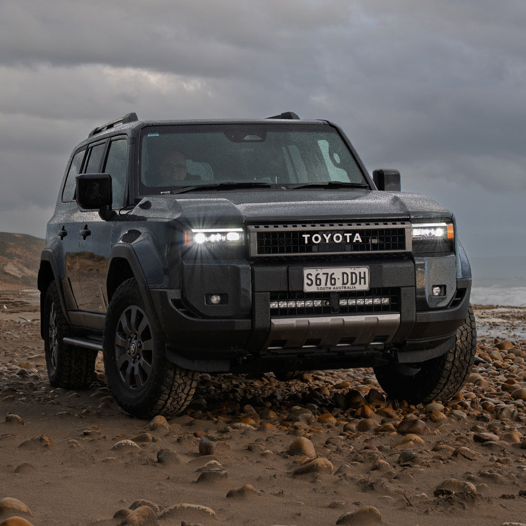 Toyota Prado (250 Series) Behind Grille Light Kit