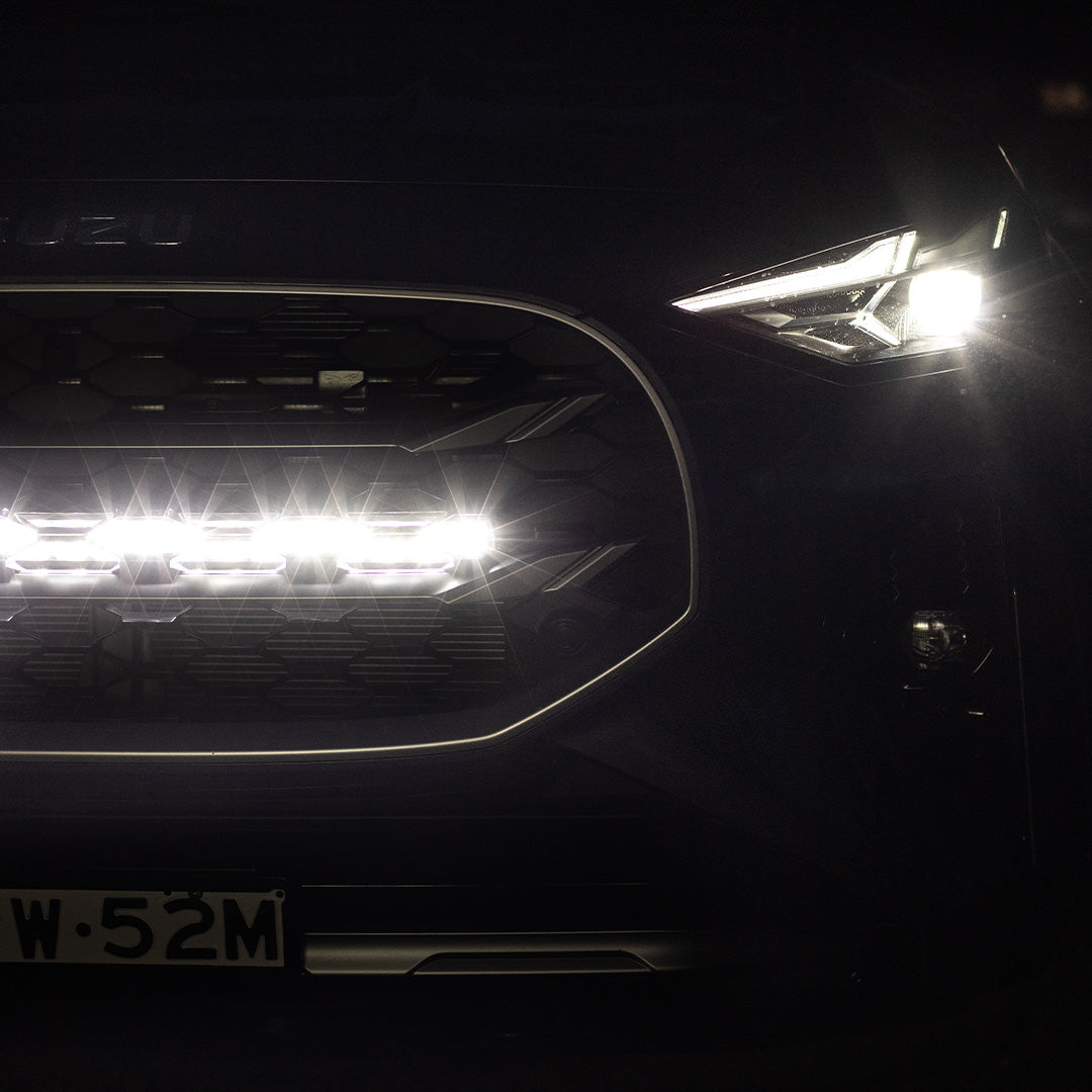 Isuzu MU-X (2024+) Behind Grille Light Kit