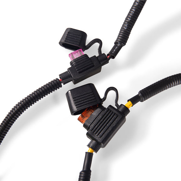 Dual Output Driving Light Wiring Loom - 300W