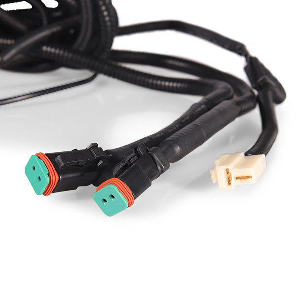 Dual Output Driving Light Wiring Loom - 300W