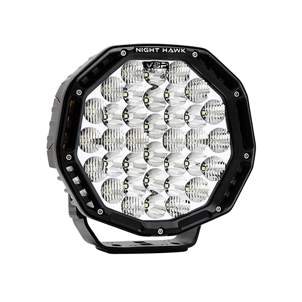 Night Hawk Variable Beam Pattern 9" Driving Light Kit