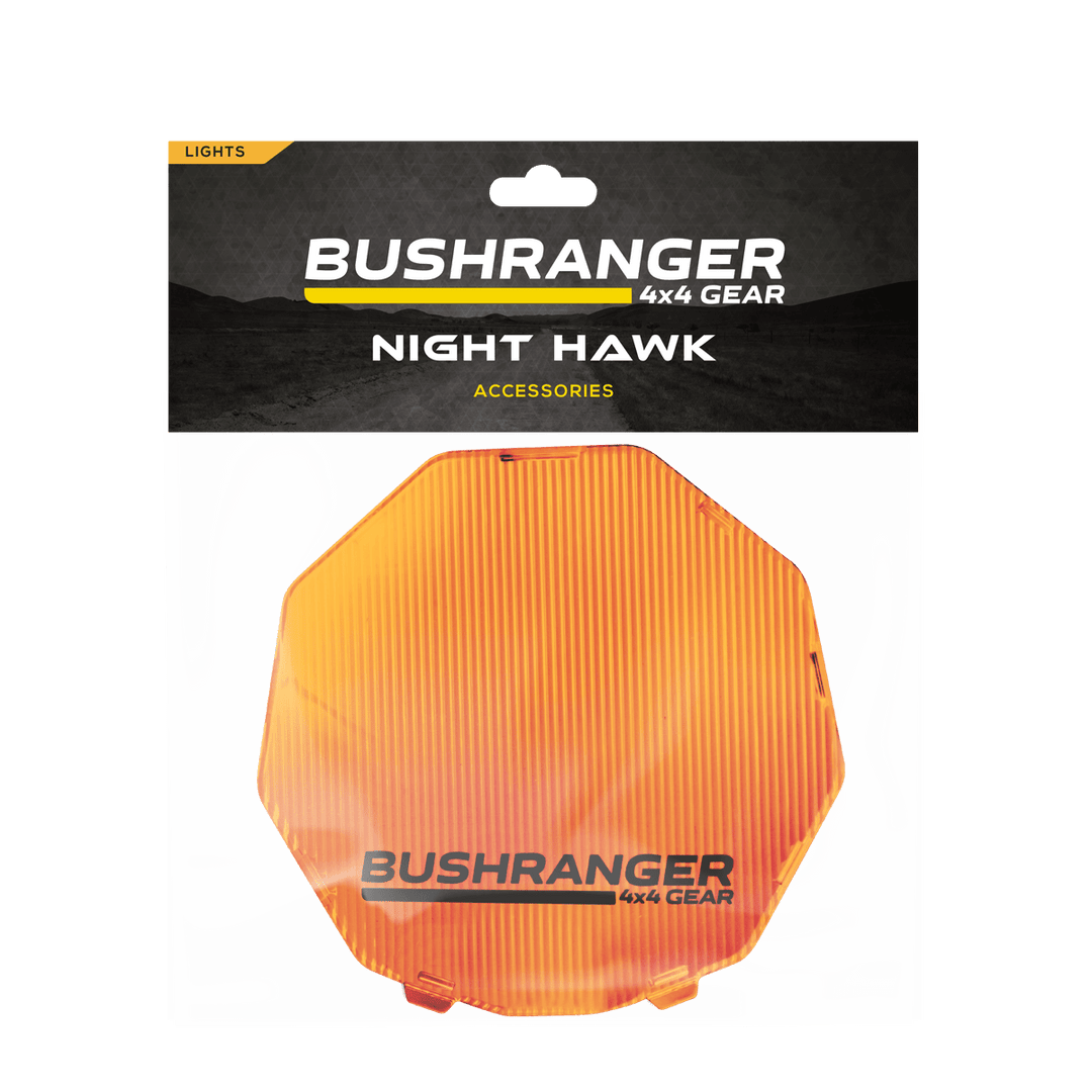 9" Amber Protective Cover - Flood Beam