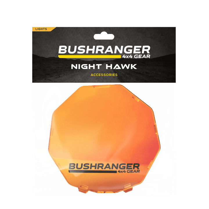 9" Amber Protective Cover - Spot Beam