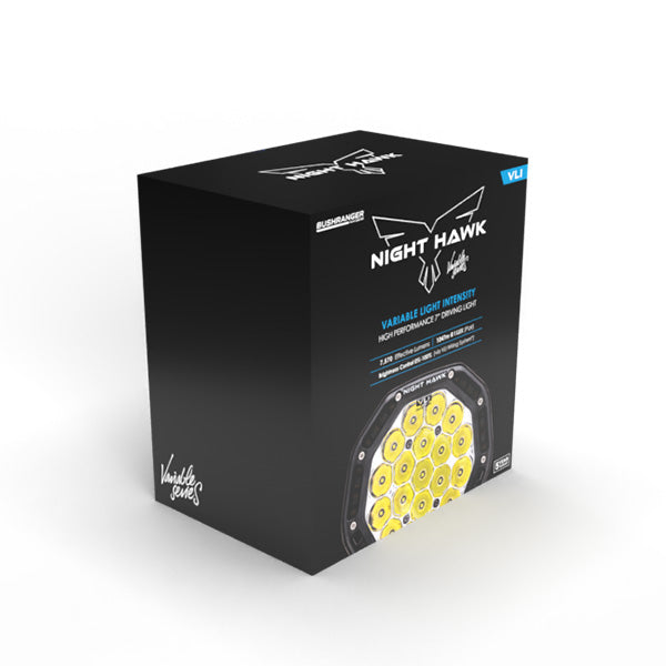 7" Night Hawk Variable Light Intensity - Single