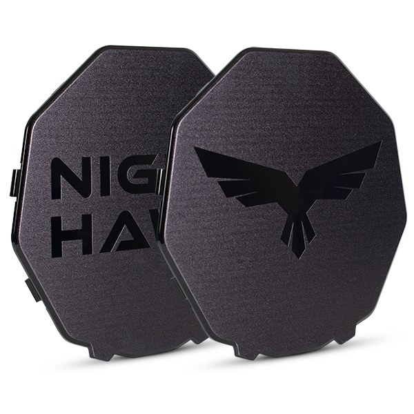 Night Hawk Stealth Black Covers 9"