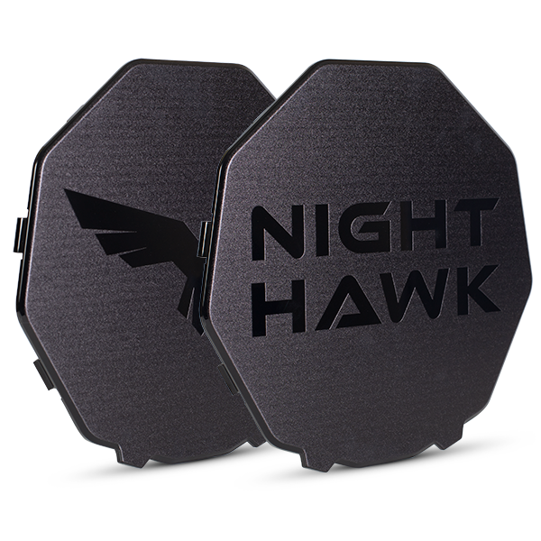 Night Hawk Stealth Black Covers 9"
