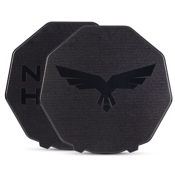 Night Hawk Stealth Black Covers 9"