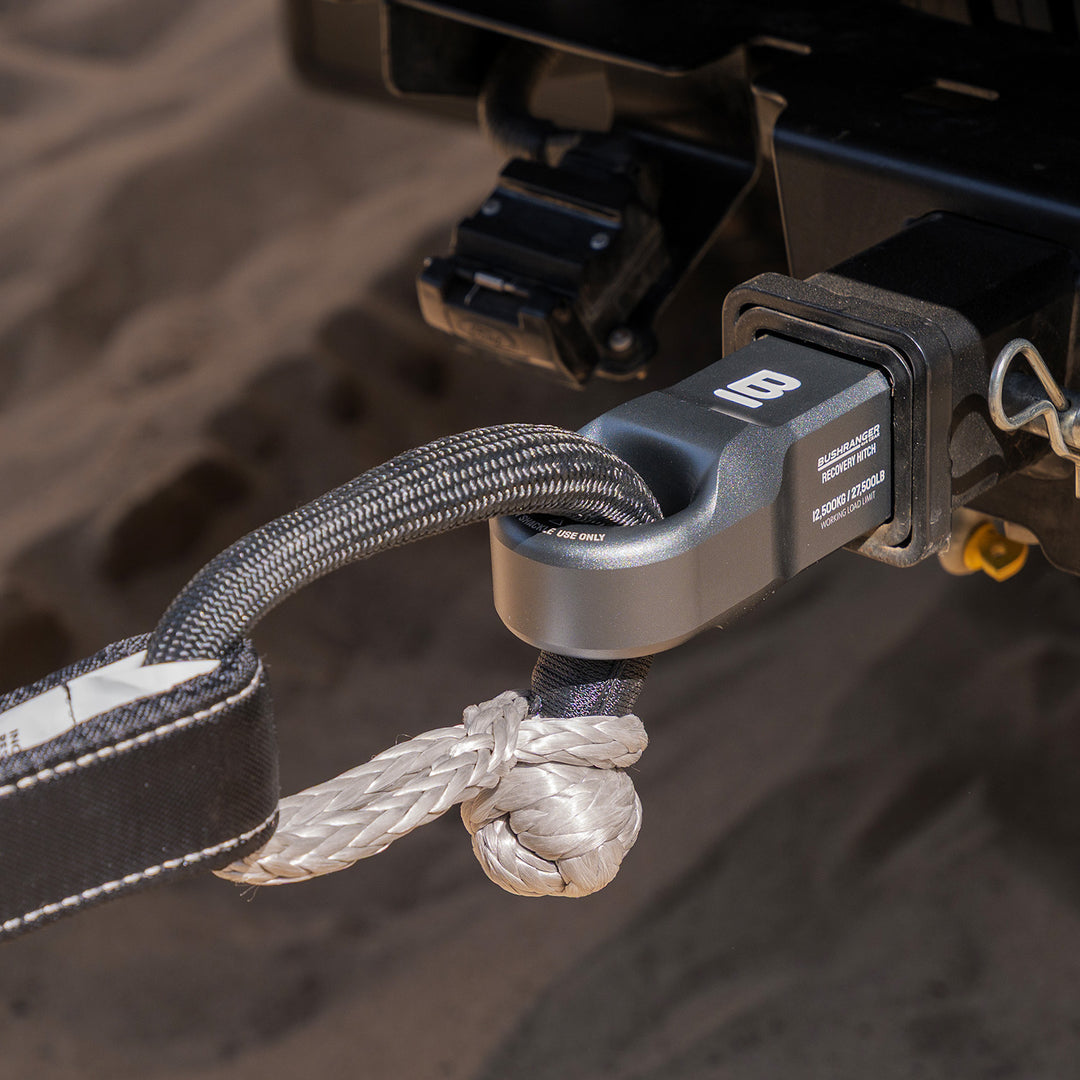Bush Ranger Rack Sack Recovery Hitch – Aluminium – Bushranger 4x4 Gear