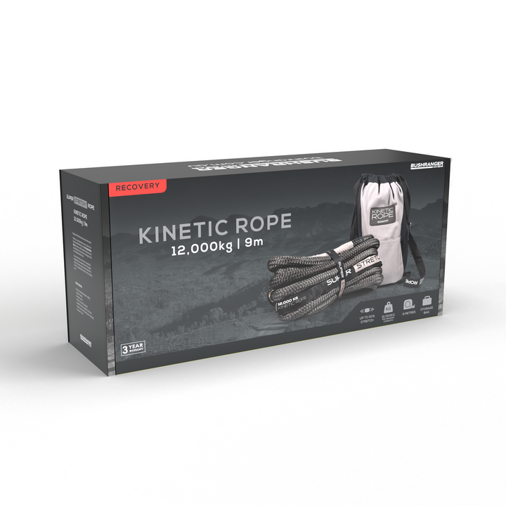 Bush Ranger Kinetic Rope 12T Kinetic Rope – Bushranger 4x4 Gear
