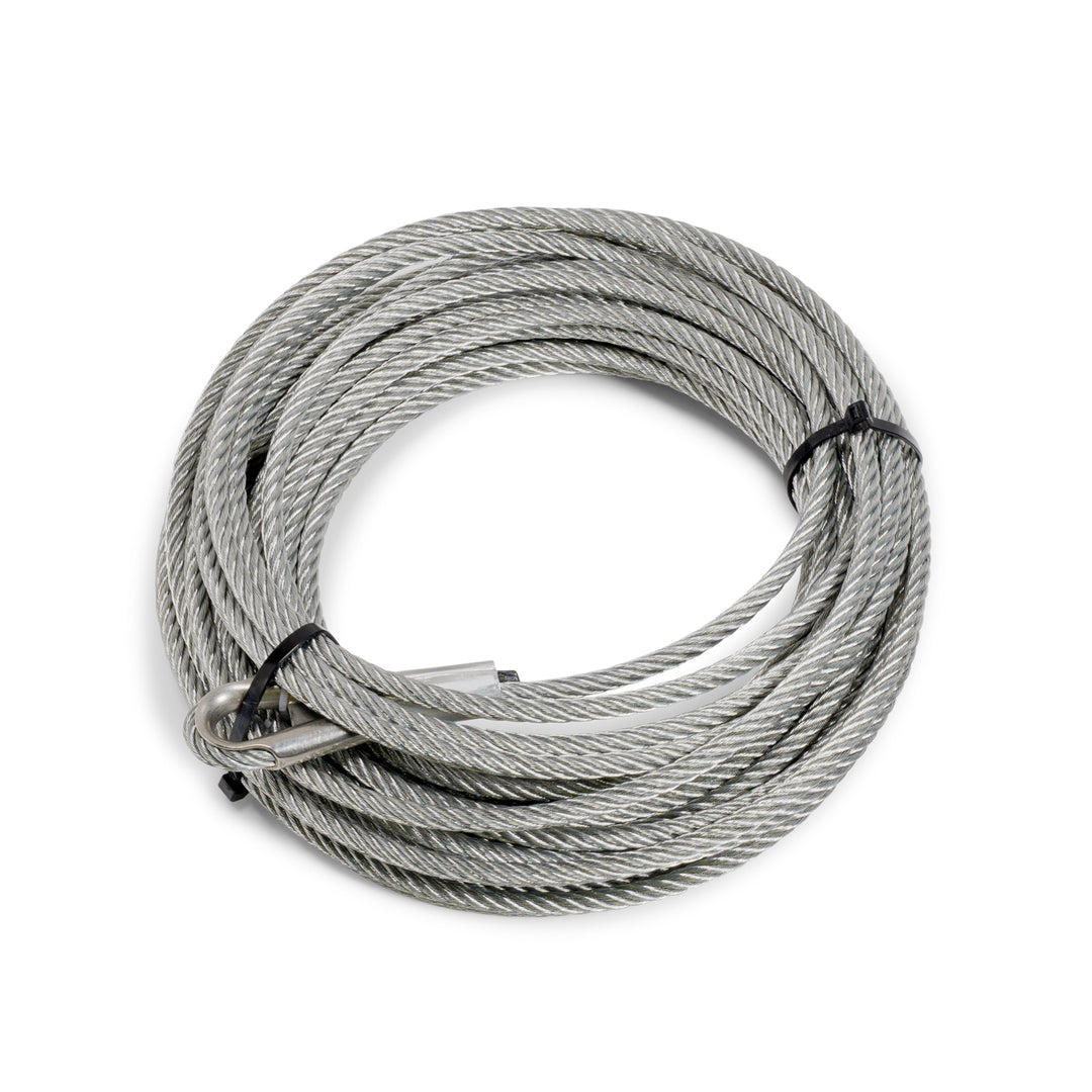 Replacement Wire Winch Rope - 12,000lb