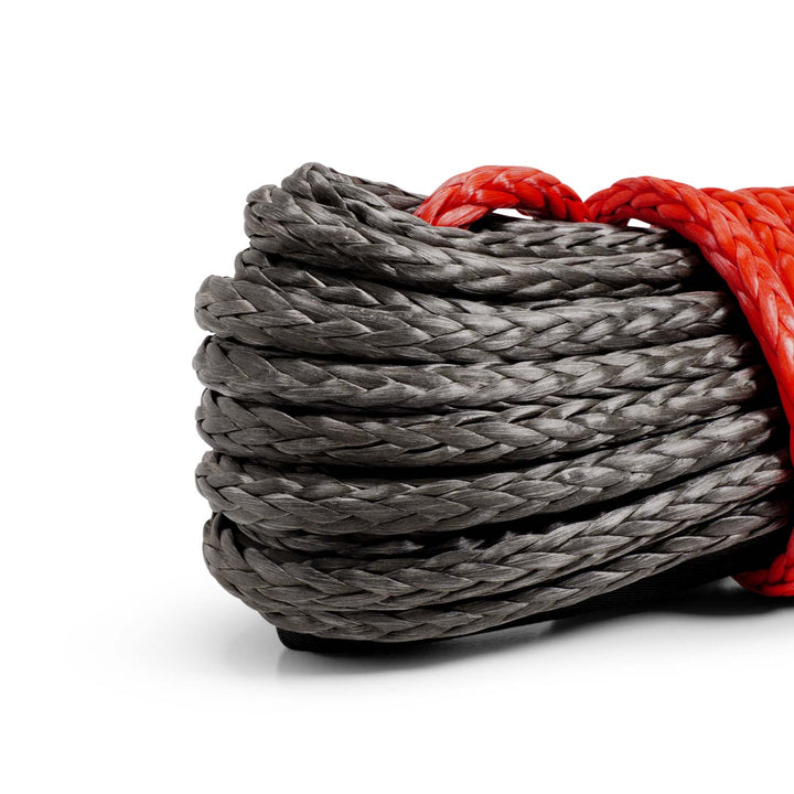 Replacement Synthetic Winch Rope - 12,000lb (COVERT Branded, Black)