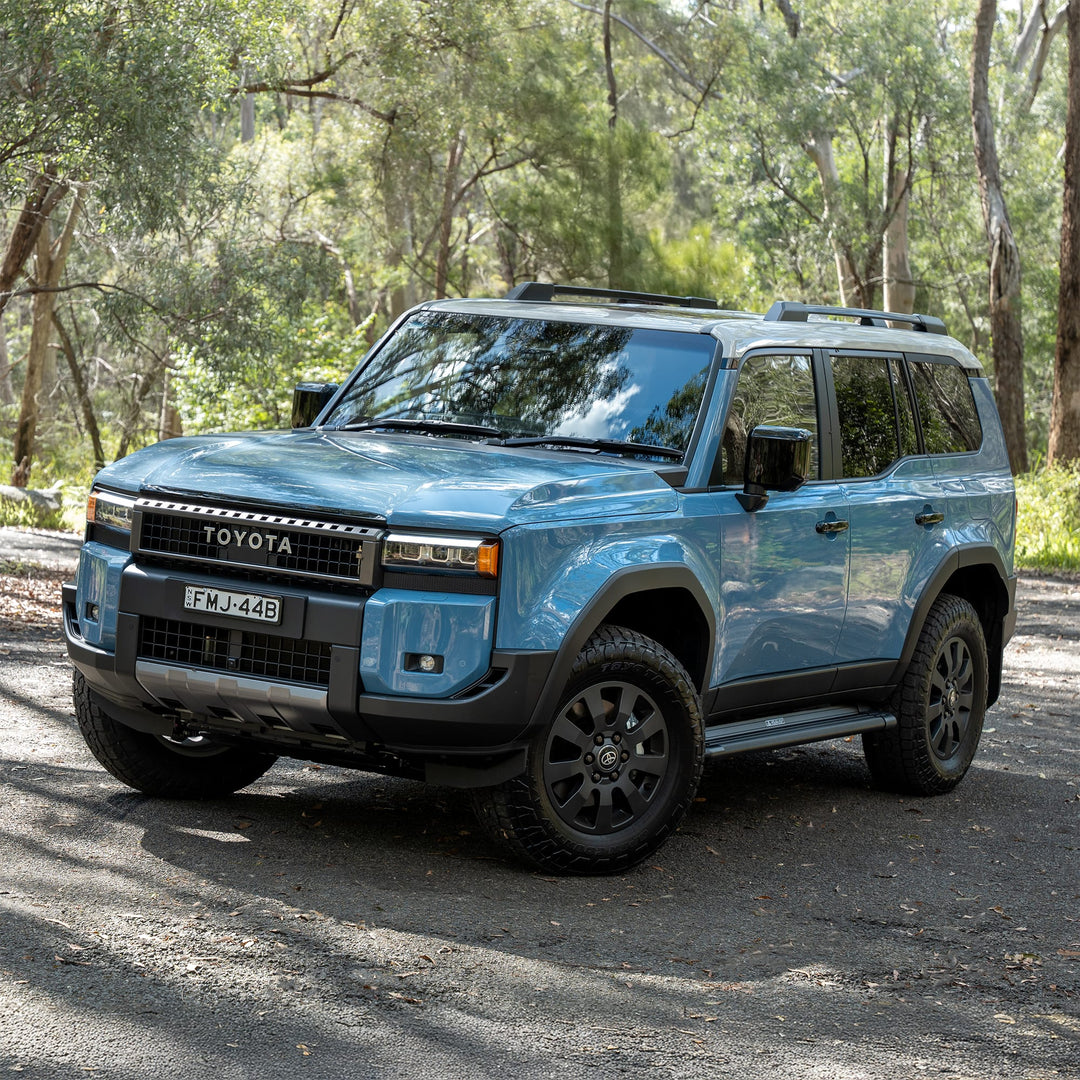 Toyota Prado 250 series Black Integra side steps lifestyle