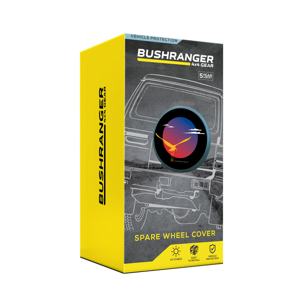 Spare Wheel Cover Plain Black - Large (720mm - 780mm)