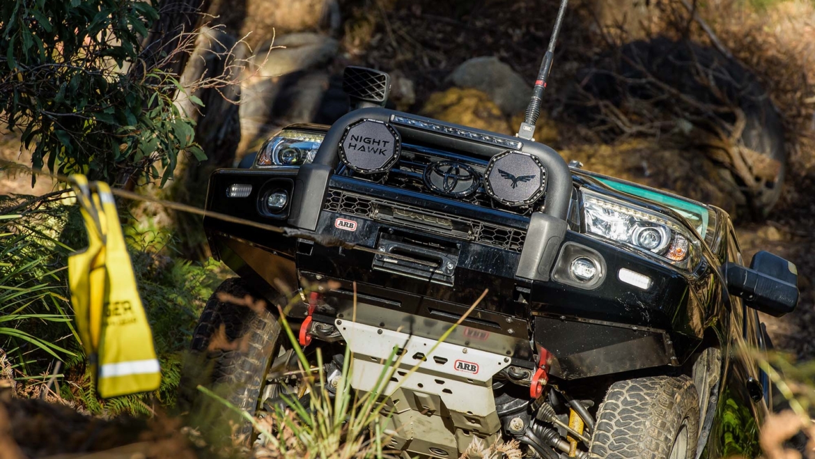 The Bushranger COVERT Winch Development